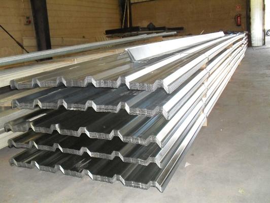Chapa grecada aluminio cubiertas